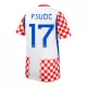 Kroatië P. Sucic 17 Thuisshirt WK 2026 Kroatië P. Sucic 17 Thuisshirt WK 2026