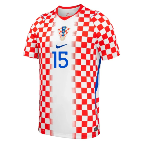 Kroatië Pasalic 15 Thuisshirt WK 2026