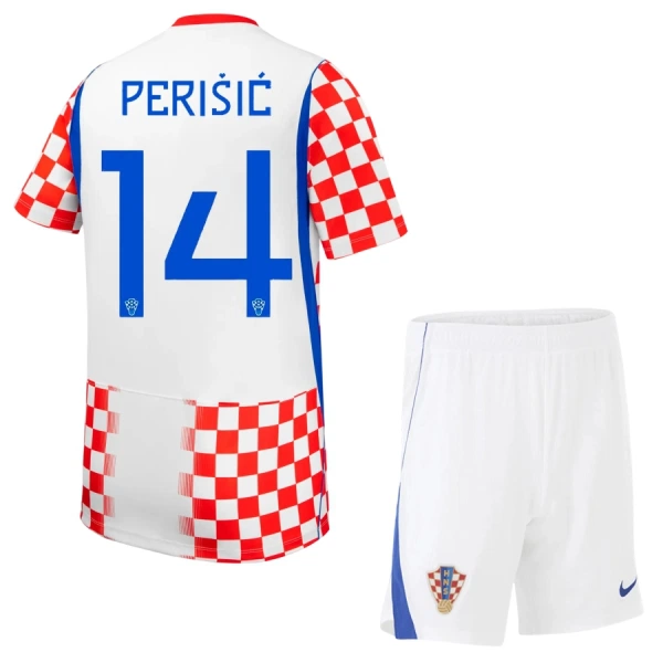 Kroatië Perisic 14 Thuistenue Kinderen WK 2026 Kroatië Perisic 14 Thuistenue Kinderen WK 2026