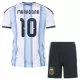 Argentinië Maradona 10 Thuistenue Kinderen WK 2026 Argentinië Maradona 10 Thuistenue Kinderen WK 2026