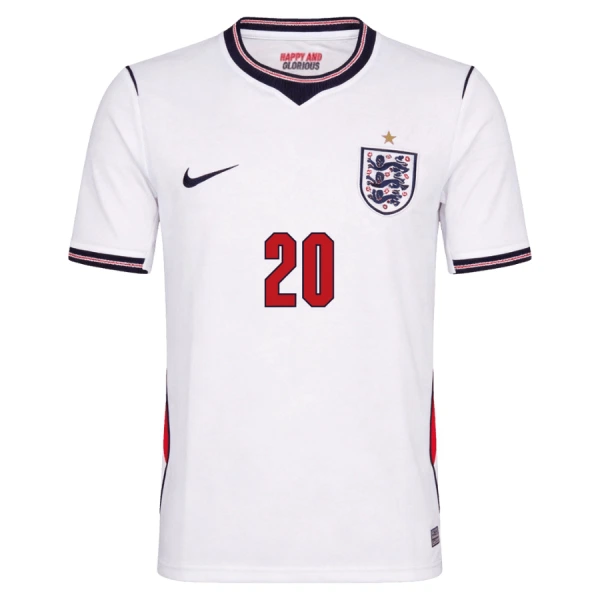 Engeland Cole Palmer 20 Thuisshirt WK 2026