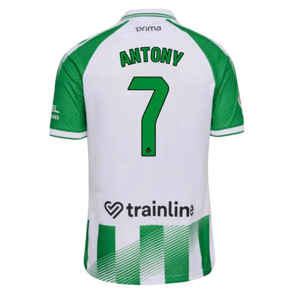 Real Betis Antony Santos 7 Thuisshirt 26/27 Real Betis Antony Santos 7 Thuisshirt 26/27