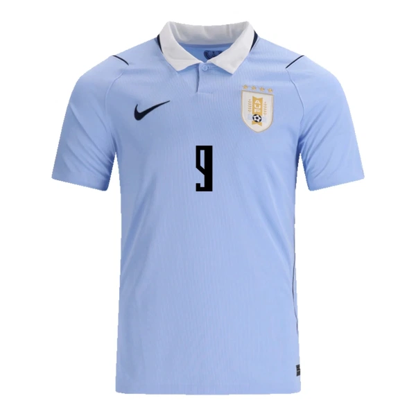 Uruguay Darwin Núñez 9 Thuisshirt WK 2026