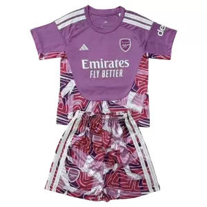 Arsenal Doelman Tenue Kinderen 26/27 Paars