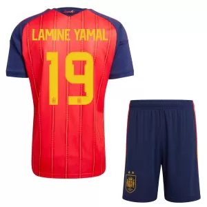 Spanje 2 Stars Lamine Yamal 19 Thuistenue Kinderen WK 2026