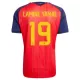 Spanje 2 Stars Lamine Yamal 19 Thuistenue Kinderen WK 2026