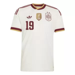 Spanje 2 Stars Lamine Yamal 19 Uitshirt WK 2026