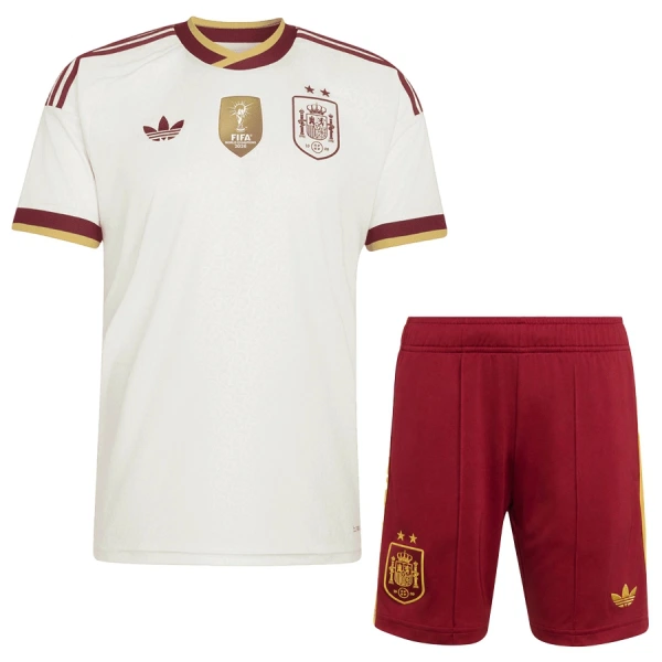 Spanje 2 Stars Uittenue Kinderen WK 2026 Spanje 2 Stars Uittenue Kinderen WK 2026
