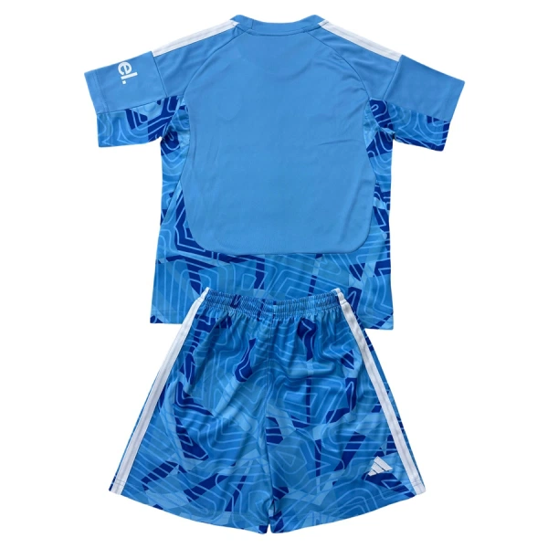 Arsenal Doelman Tenue Kinderen 26/27 Blauw