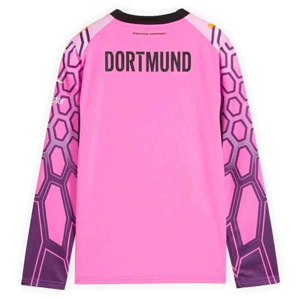 Borussia Dortmund Doelman Uitshirt 26/27 Lange Mouwen Roze
