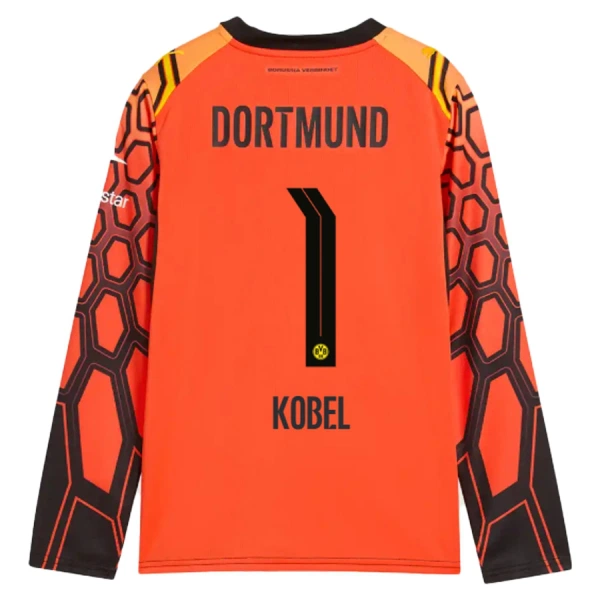 Borussia Dortmund Kobel 1 Doelman Thuisshirt 26/27 Lange Mouwen Oranje Borussia Dortmund Kobel 1 Doelman Thuisshirt 26/27 Lange Mouwen Oranje