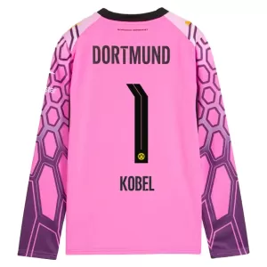 Borussia Dortmund Kobel 1 Doelman Uitshirt 26/27 Lange Mouwen Roze