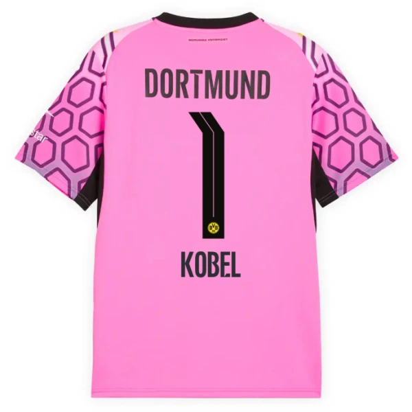 Borussia Dortmund Kobel 1 Doelman Uitshirt 26/27 Roze Borussia Dortmund Kobel 1 Doelman Uitshirt 26/27 Roze