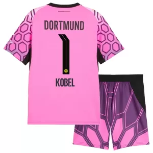 Borussia Dortmund Kobel 1 Doelman Uittenue Kinderen 26/27 Roze