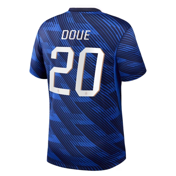 Frankrijk Desire Doue 20 Thuisshirt WK 2026
