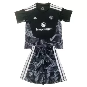 Manchester United Doelman Tenue Kinderen 26/27 Zwart