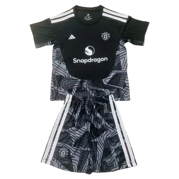 Manchester United Doelman Tenue Kinderen 26/27 Zwart Manchester United Doelman Tenue Kinderen 26/27 Zwart
