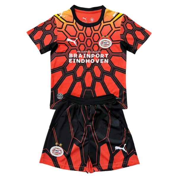 PSV Eindhoven Doelman Tenue Kinderen 26/27 Oranje PSV Eindhoven Doelman Tenue Kinderen 26/27 Oranje