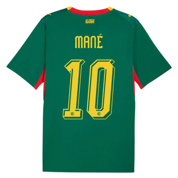 Senegal Sadio Mané 10 Uitshirt WK 2026 Senegal Sadio Mané 10 Uitshirt WK 2026