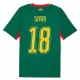 Senegal Sarr 18 Uitshirt WK 2026 Senegal Sarr 18 Uitshirt WK 2026