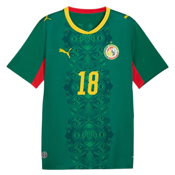 Senegal Sarr 18 Uitshirt WK 2026