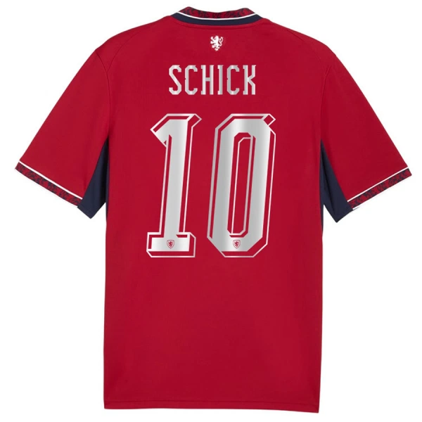 Tsjechië Schick 10 Thuisshirt WK 2026
