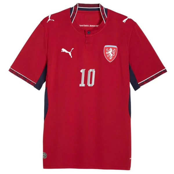 Tsjechië Schick 10 Thuisshirt WK 2026