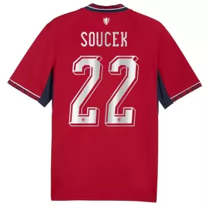Tsjechië Soucek 22 Thuisshirt WK 2026