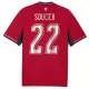 Tsjechië Soucek 22 Thuisshirt WK 2026 Tsjechië Soucek 22 Thuisshirt WK 2026