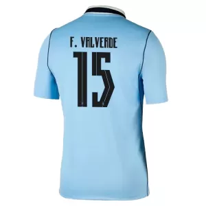 Uruguay Federico Valverde 15 Thuisshirt WK 2026