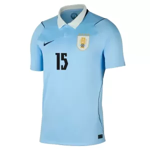 Uruguay Federico Valverde 15 Thuisshirt WK 2026