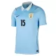 Uruguay Federico Valverde 15 Thuisshirt WK 2026