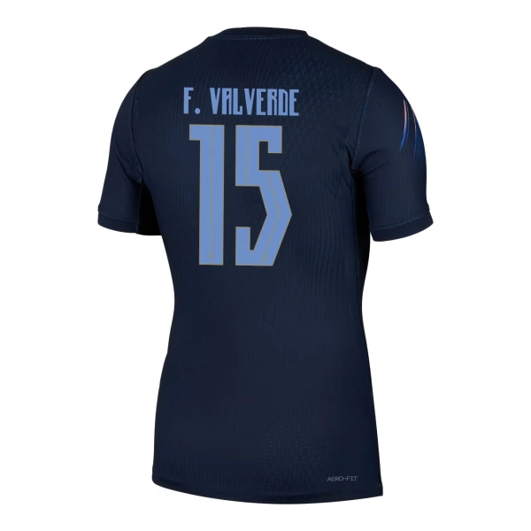 Uruguay Federico Valverde 15 Uitshirt WK 2026 Uruguay Federico Valverde 15 Uitshirt WK 2026