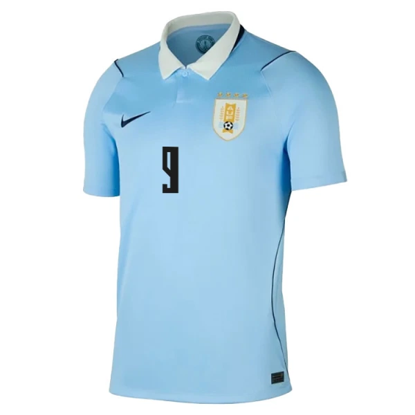 Uruguay Luis Suárez 9 Thuisshirt WK 2026