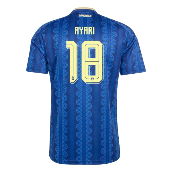 Zweden Ayari 18 Uitshirt WK 2026 Zweden Ayari 18 Uitshirt WK 2026