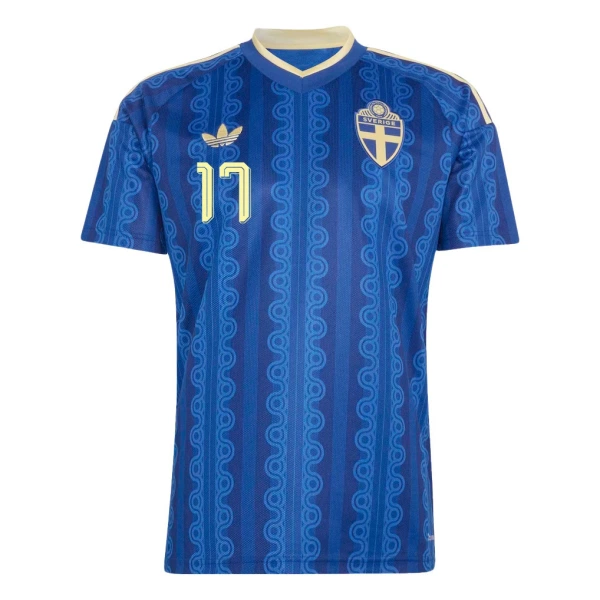 Zweden Gyokeres 17 Uitshirt WK 2026