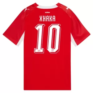 Zwitserland Granit Xhaka 10 Thuisshirt WK 2026