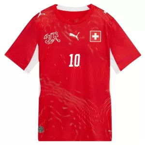 Zwitserland Granit Xhaka 10 Thuisshirt WK 2026