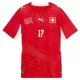 Zwitserland Vargas 17 Thuisshirt WK 2026