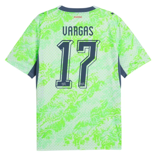 Zwitserland Vargas 17 Uitshirt WK 2026 Zwitserland Vargas 17 Uitshirt WK 2026