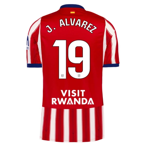 Atlético Madrid Julián Álvarez 19 Thuisshirt 26/27 Atlético Madrid Julián Álvarez 19 Thuisshirt 26/27