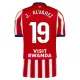 Atlético Madrid Julián Álvarez 19 Thuisshirt 26/27 Atlético Madrid Julián Álvarez 19 Thuisshirt 26/27