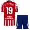 Atlético Madrid Julián Álvarez 19 Thuistenue Kinderen 26/27