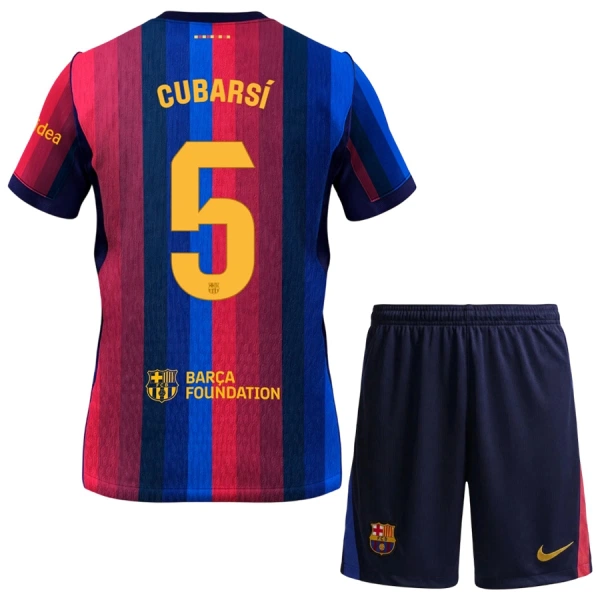 FC Barcelona Cubarsi 5 Thuistenue Kinderen 26/27