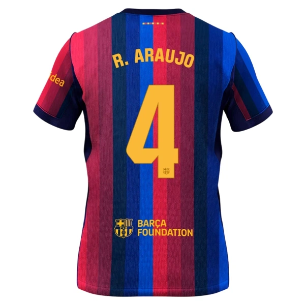 FC Barcelona Ronald Araujo 4 Thuisshirt 26/27 FC Barcelona Ronald Araujo 4 Thuisshirt 26/27