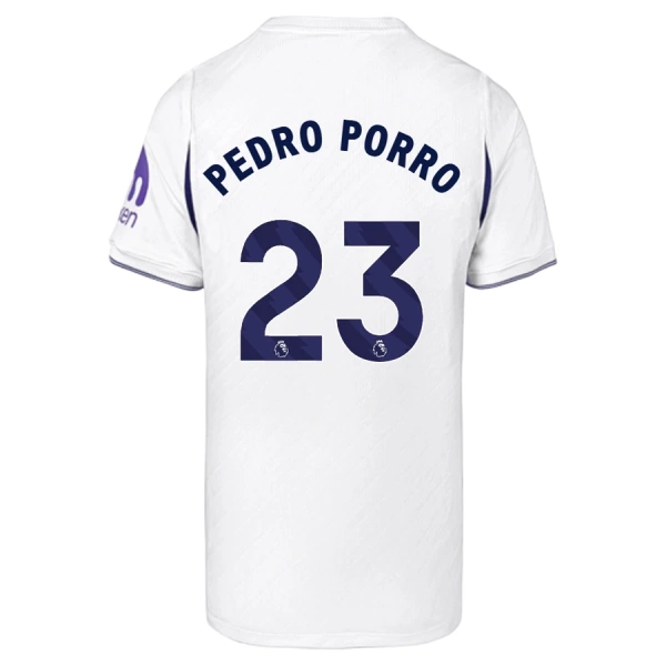 Tottenham Hotspur Pedro Porro 23 Thuisshirt 26/27 Tottenham Hotspur Pedro Porro 23 Thuisshirt 26/27