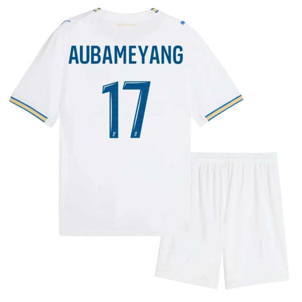 Olympique de Marseille Aubameyang 17 Thuistenue Kinderen 26/27 Olympique de Marseille Aubameyang 17 Thuistenue Kinderen 26/27