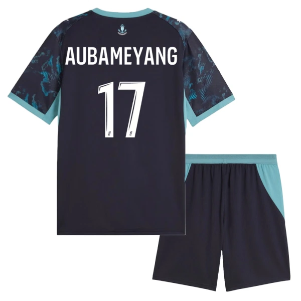 Olympique de Marseille Aubameyang 17 Uittenue Kinderen 26/27
