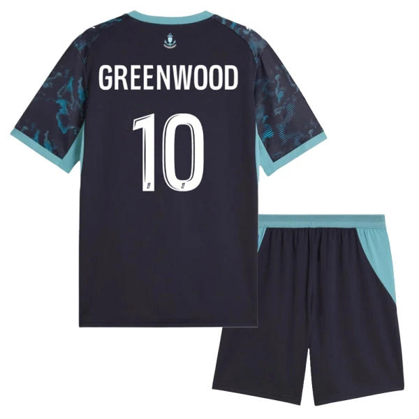 Olympique de Marseille Greenwood 10 Uittenue Kinderen 26/27 Olympique de Marseille Greenwood 10 Uittenue Kinderen 26/27