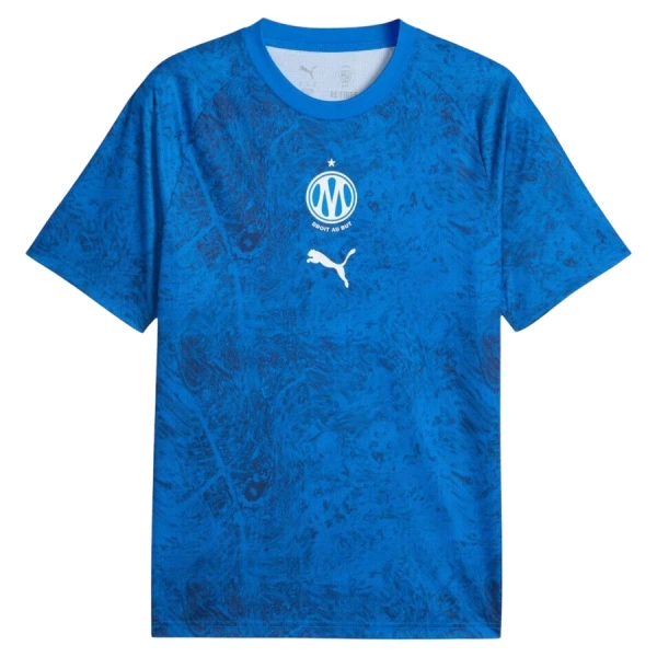 Olympique de Marseille Pre-Match Shirt 26/27 Blauw Olympique de Marseille Pre-Match Shirt 26/27 Blauw